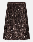 SHANIA SKIRT-COFFEE