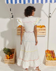 BABA VOYAGER DRESS-WHITE