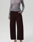 AYLA CARGO PANT-MAHOGANY