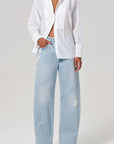 AYLA BAGGY JEAN-SWIRL