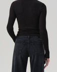 BINA CREWNECK-BROWN