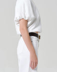 GIA BUBBLE TEE-SOFT WHITE
