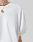 GIA BUBBLE TEE-SOFT WHITE