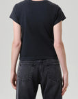 KAI BABY TEE-WASHED BLACK
