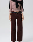 LINDZ EASY STRAIGHT-BURGUNDY