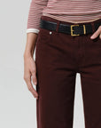 LINDZ EASY STRAIGHT-BURGUNDY