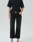 REWORK MENS TEE-WASHED BLACK