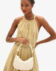 PETIT MOYEN MESSENGER-CREAM WOVEN