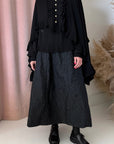 CREPE LAYERED BLOUSE