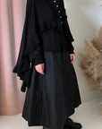 CREPE LAYERED BLOUSE