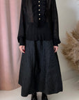 CREPE LAYERED BLOUSE