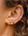 MINI STRAWBERRY STUD