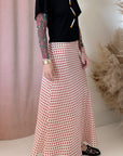 SILK POLKA SKIRT