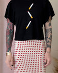WOOL BLEND TOMMY TEE