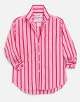 EILEEN BLOUSE-RED STRIPE