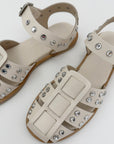 CRYSTAL SERA SANDAL-BONE