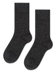 ITALIA CASHMERE CREW-CHARCOAL