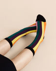 RAINBOW STRIPE CREW