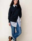 SPLIT SWEATSHIRT