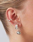 CELESTE EARRINGS-SILVER