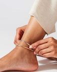 DANE ANKLET-SILVER