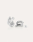 FLORENCE EARRINGS-SILVER