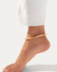 GIA ANKLET-GOLD