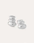 NON-STOP EARRINGS-SILVER