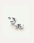TOME MEDIUM HOOPS-SILVER