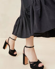RIVKA PLATFORM SANDAL-BLACK