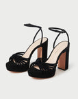 RIVKA PLATFORM SANDAL-BLACK
