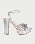 RIVKA PLATFORM SANDAL-SILVER