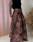 GALE SKIRT-LEOPARD