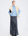 BARDOT SKIRT-CHARCOAL