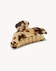 MIDI CLAW CLIP-BLONDE TORTOISE