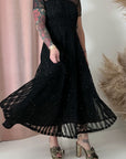 BAROQUE LACE DRESS