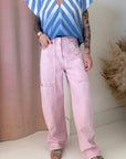 OMBRE STRIPE V-NECK