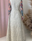 FLORAL WOVEN MAXI DRESS