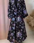 FLORAL JACQUARD COAT