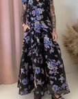 FLORAL JACQUARD DRESS