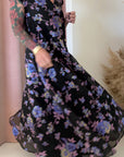 FLORAL JACQUARD DRESS