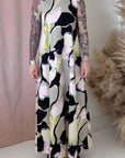 FLORAL T-SHIRT DRESS