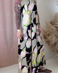 FLORAL T-SHIRT DRESS