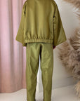 SATIN KIMONO JACKET