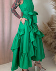 TAFFETA DRESS