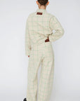 CHECKED PANTS