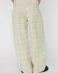 CHECKED PANTS
