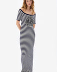 FLOWER KNIT DRESS