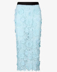 APPLIQUE PENCIL SKIRT