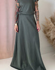 BIAS CUT DRESS
